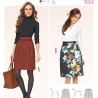 Burda Style 6836 - Semi Fitted Skirt